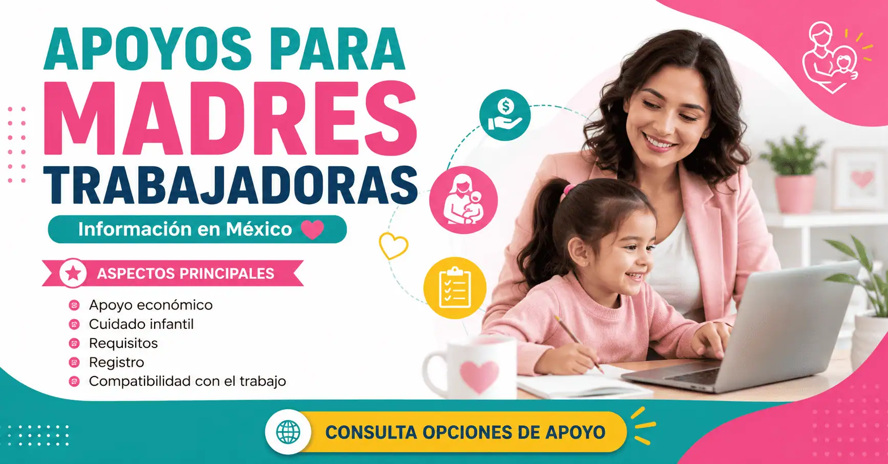 Apoyos para madres trabajadoras en México