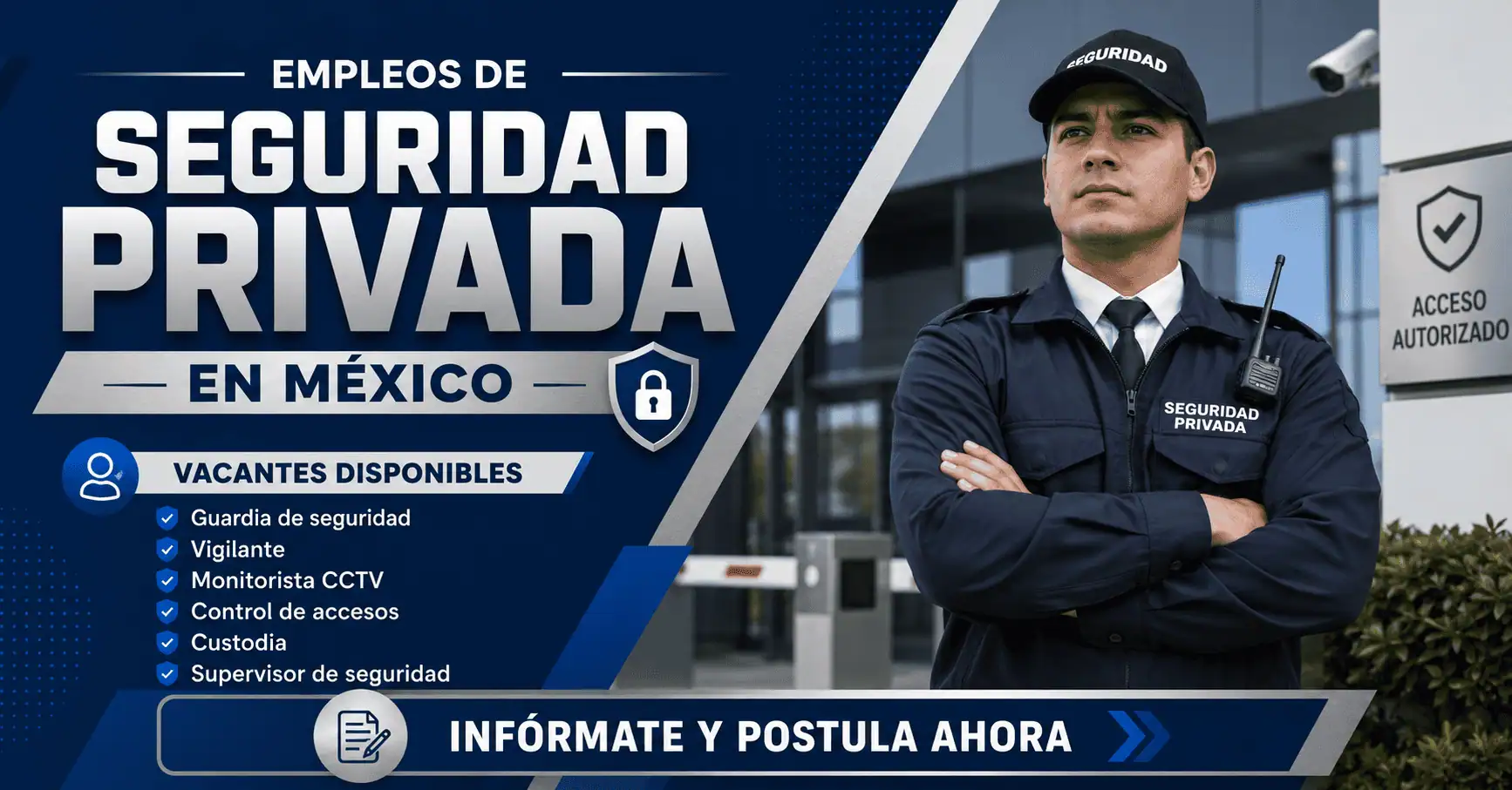 Empleos de seguridad privada en México